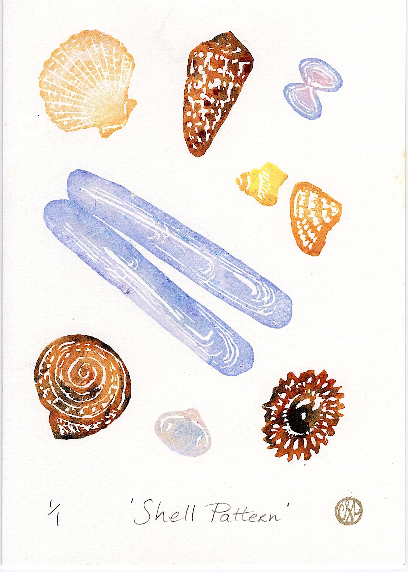 Shell Pattern Lino Print Cresspress.jpg